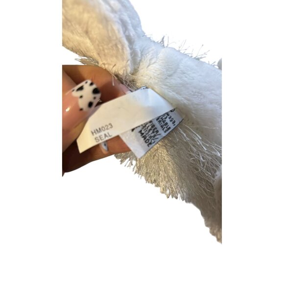 Ganz White Arctic Seal Plush Toy 10 in HM023 Webkins Stuffed Animal Retired - Picture 6 of 7